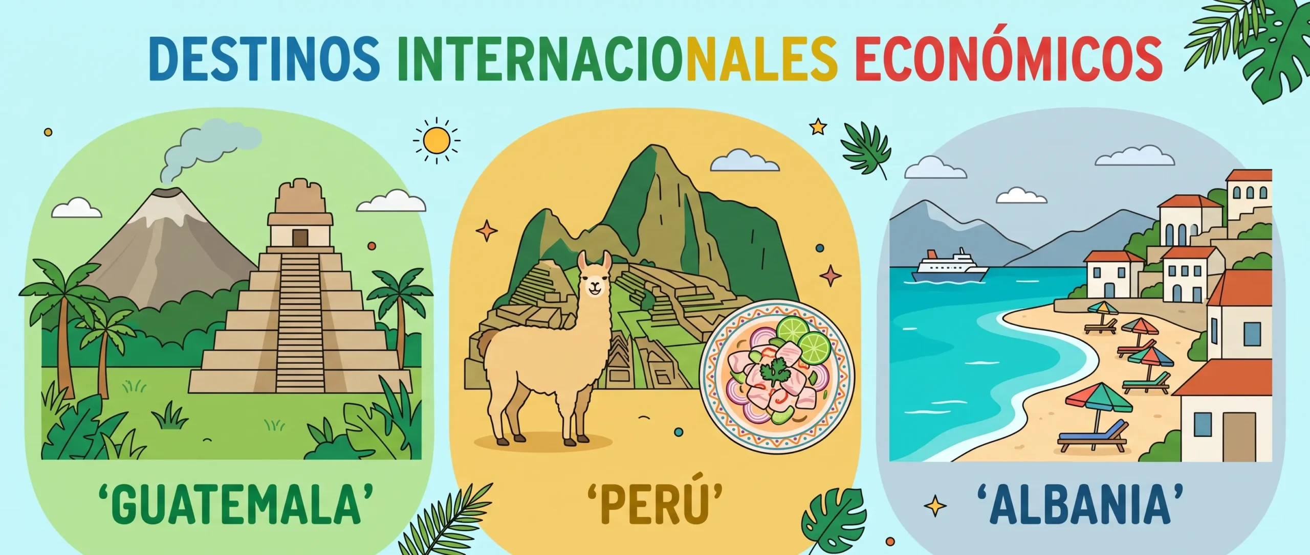 En este momento estás viendo Destinos Internacionales Económicos para Viajar desde México Este Año